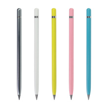 Valinpen Inkless Pen Eternal Pencil Infinite Escribir bolígrafos metálicos con logotipo personalizado para el regalo de la escuela de oficina para hombres